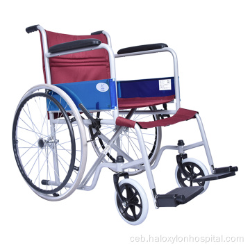 Taas nga kalidad nga ligwal nga manual wheelchair portable
